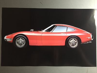 1967 Toyota 2000 GT Coupe Picture, Print, Poster - RARE!! Awesome