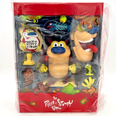 Super 7 + Nickolodeon Ren & Stimpy STIMPY Ultimates! Wave 1 Action Figure   NEW