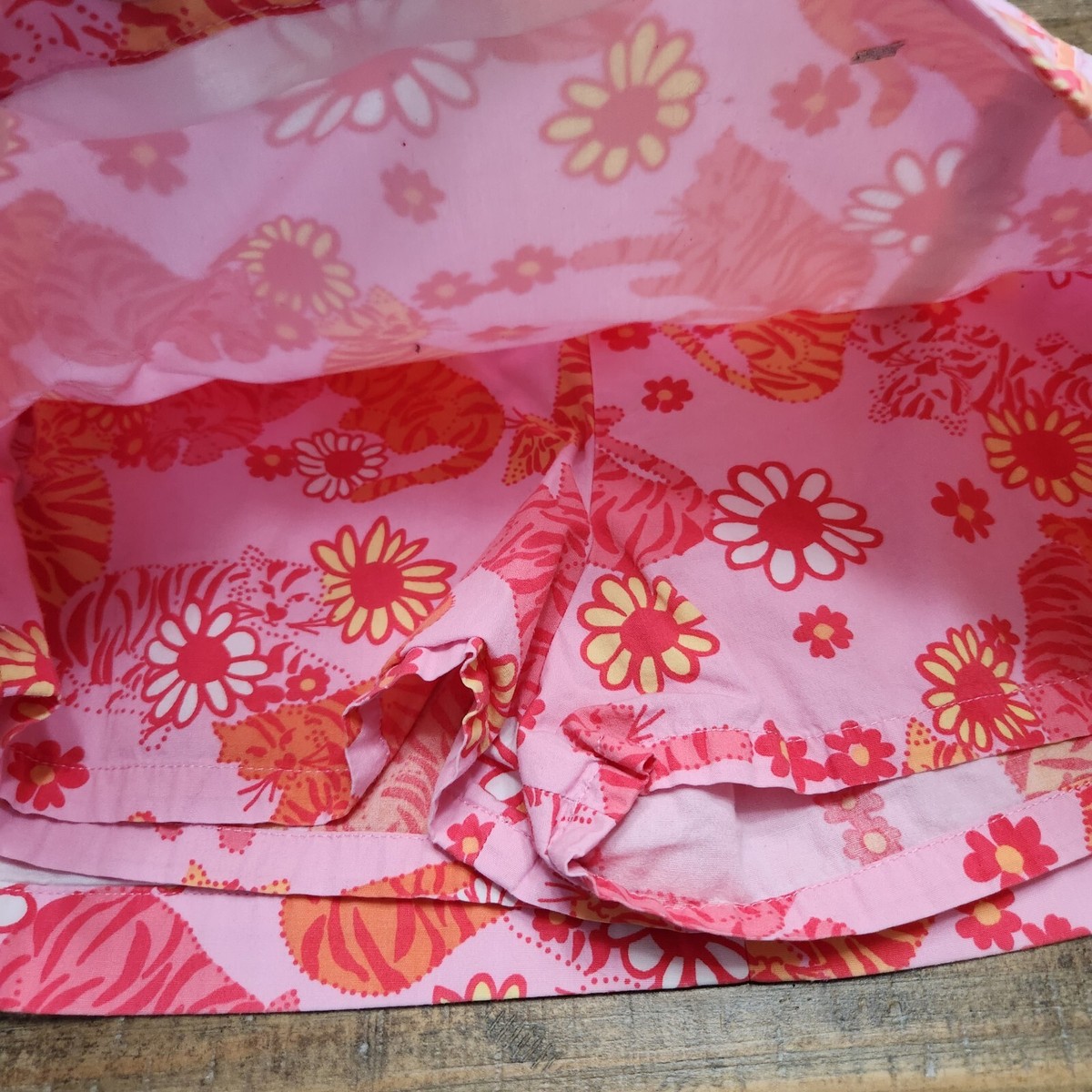 Jupe Lilly Pulitzer Taille 0P - Neuve Avec étiquettes, Motif Tango Tigers, Coupe A-Line
