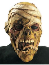 Adult's Wrapped Mummy Mask Costume Accessory