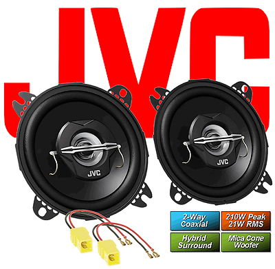 ~ JVC LAUTSPRECHER für CITROEN BERLINGO 1  1996 - 2009 Armaturenbrett  2-Wege