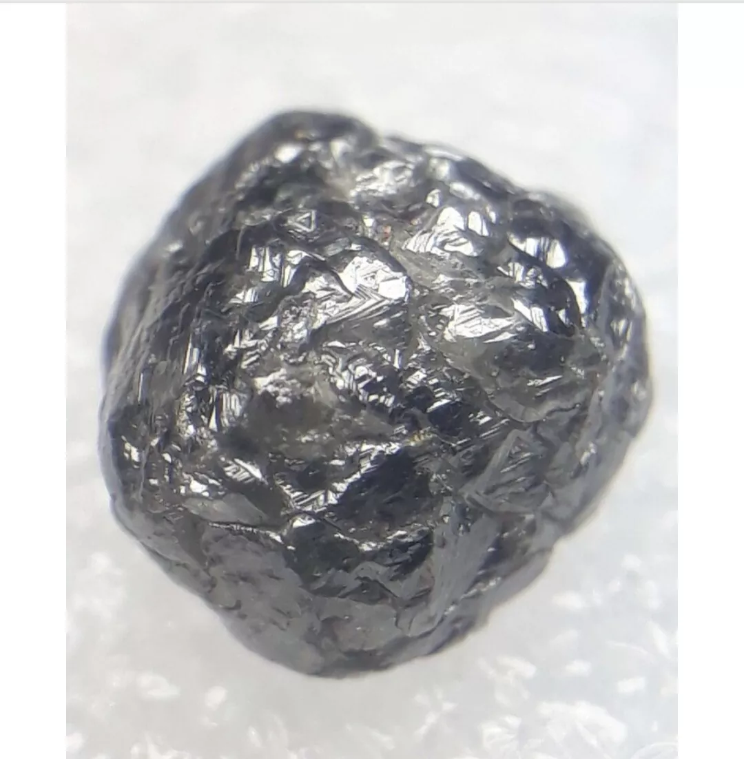 3.02 Cts,Uncut Rough Diamond|Light Black Diamond|Black Uncut Raw  Diamond|stone