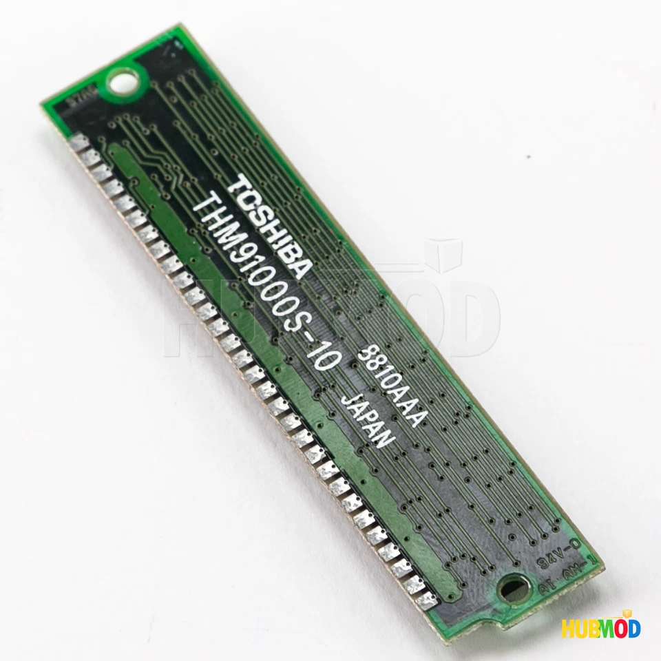 Toshiba THM91000S-10 8810AAA 1MB Simm 30-Pin 1mx9 100ns FPM Parity RAM Memory - Image 3 of 4