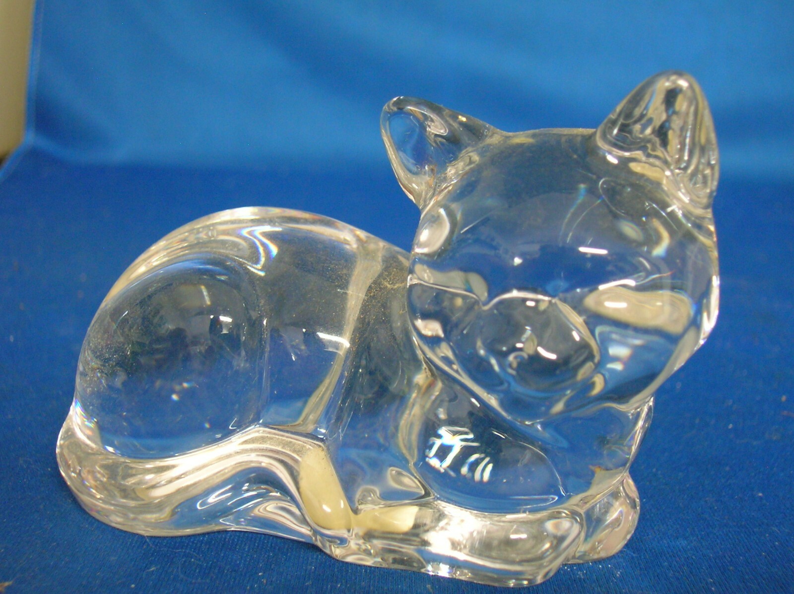 Princess House Pets, Cat by Cristal Au Plomb, Made in Germany 24 Lead