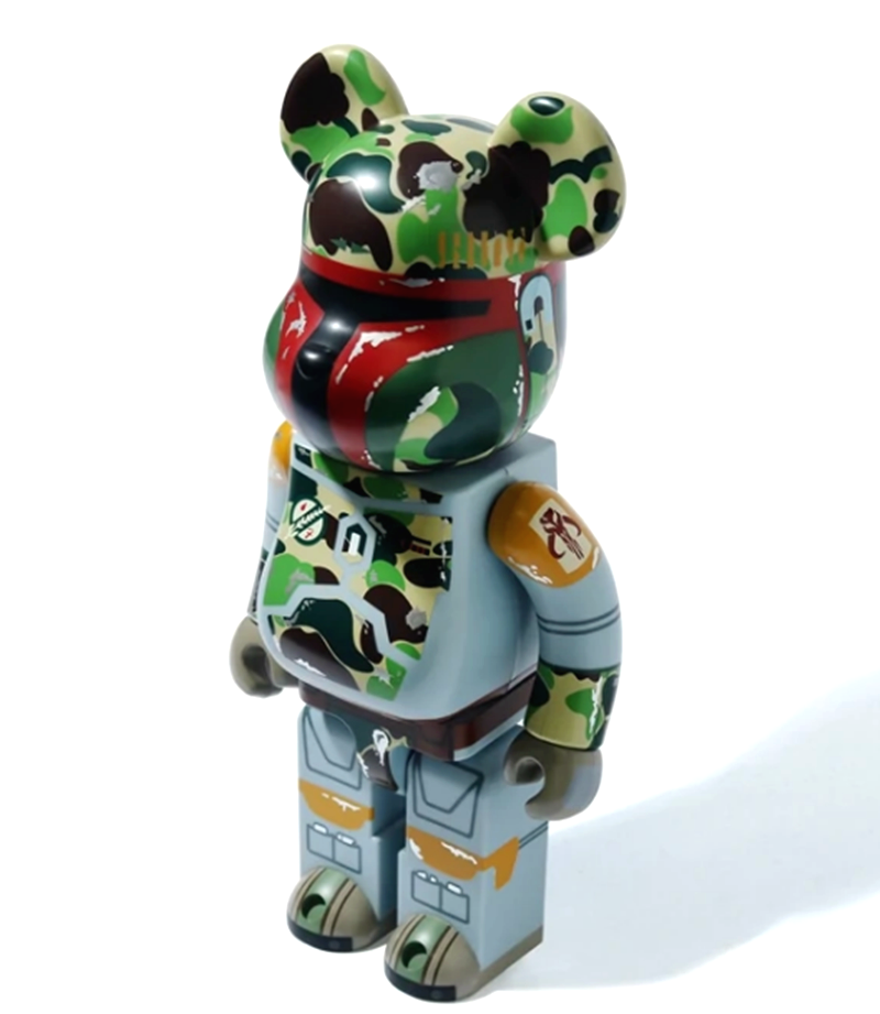 ABC CAMO BOBA FETT BE@RBRICK 100% & 400%