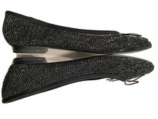Adrianna Pappel sparkle shoes Black ballet flats 5.5 Worn Once. 20.