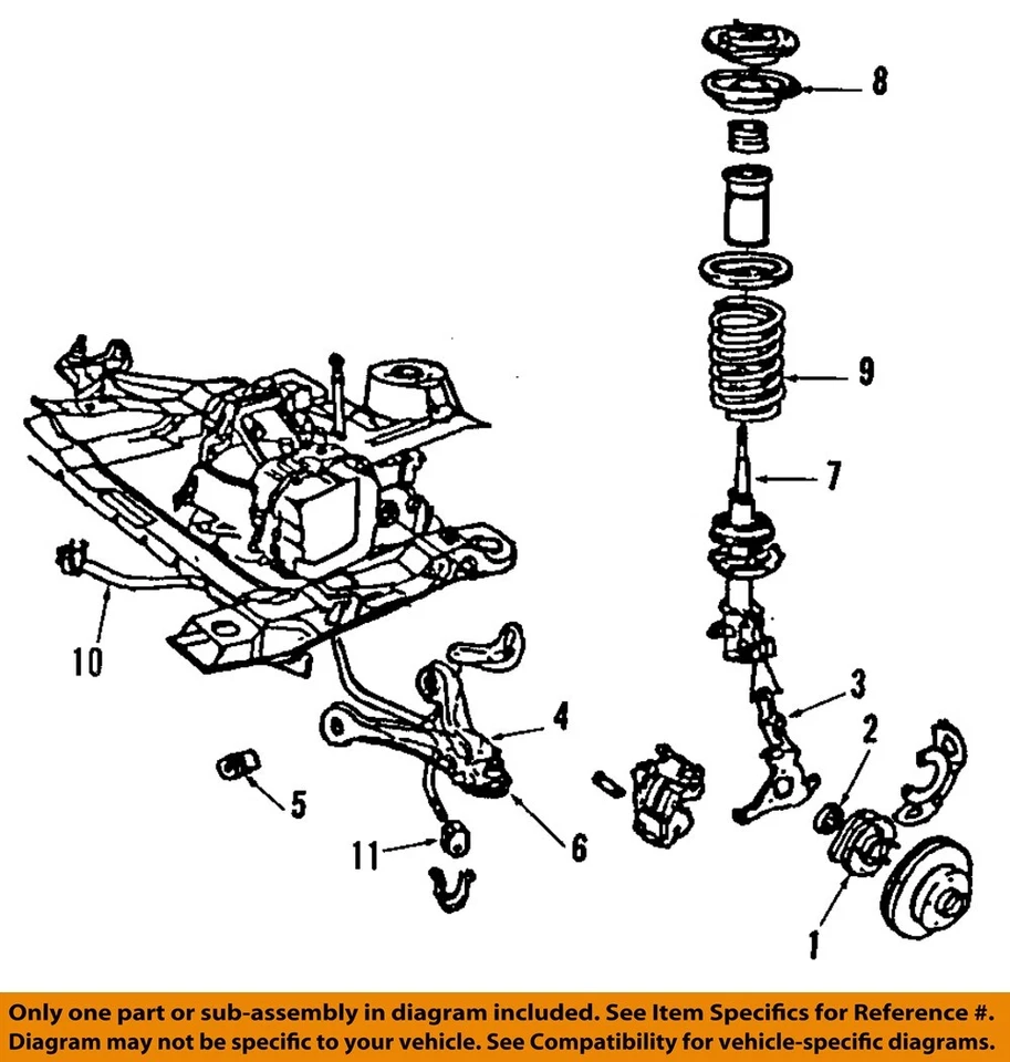 Used Front Suspension Stabilizer Bar fits: 1990 Oldsmobile Ciera Front 22mm Fron - Image 3 of 4