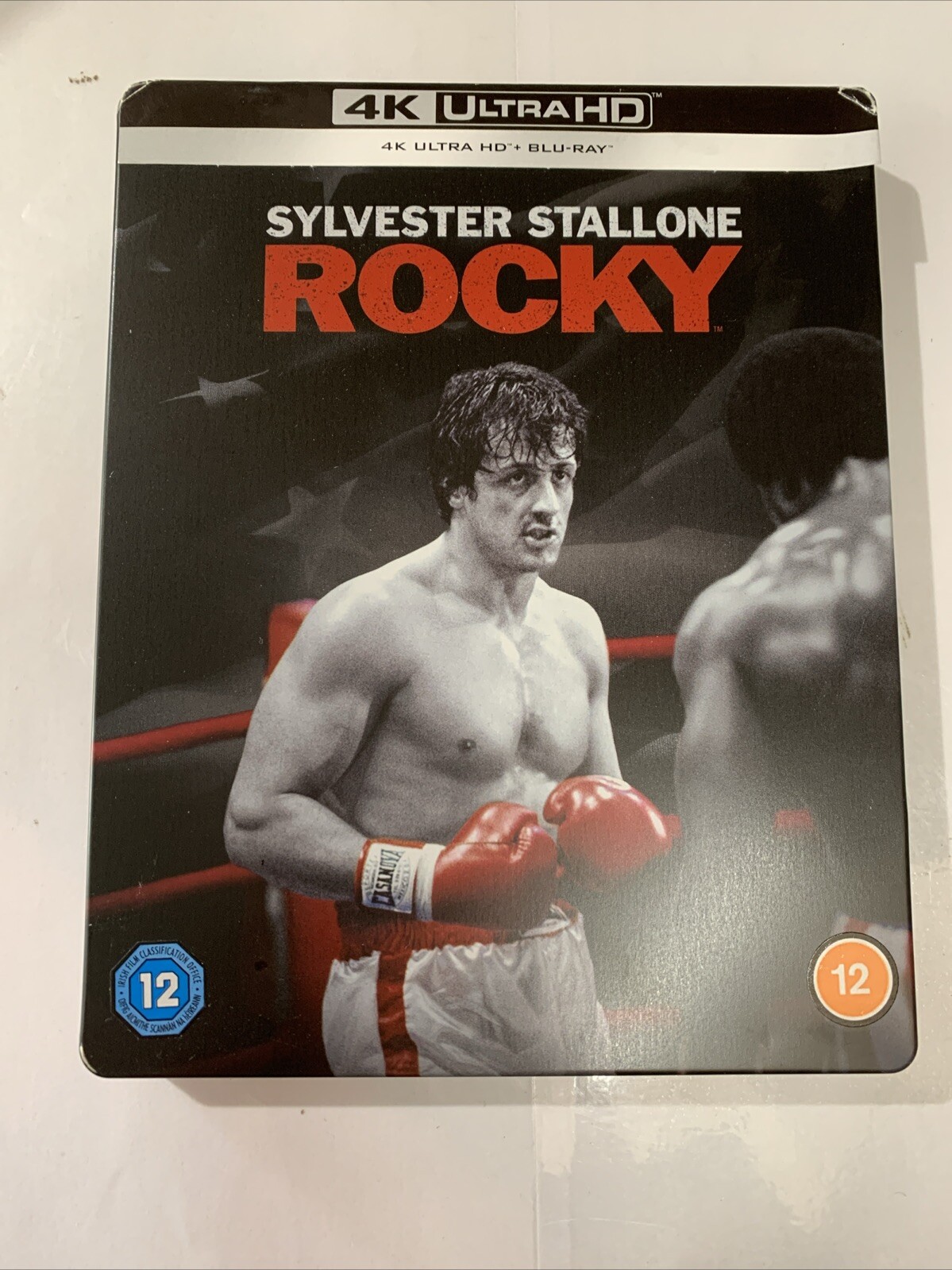 Rocky Sylvester Stallone 4K UHD Blu Ray Steelbook