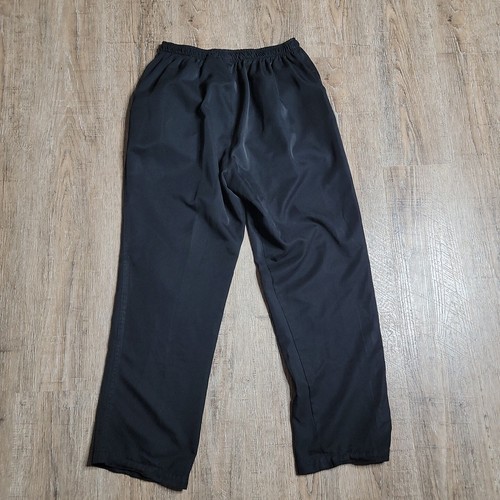 Hillard & Hanson Pull On Elastic Waist Crop Black Pants ~ Sz PM ~ 26" Inseam - 第 5/5 張圖片
