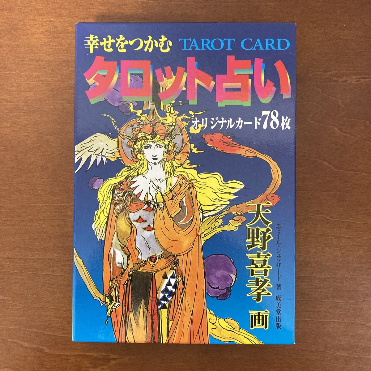 Yoshitaka Amano Tarot Deck 78 Cards and Art Book set 2002 edition