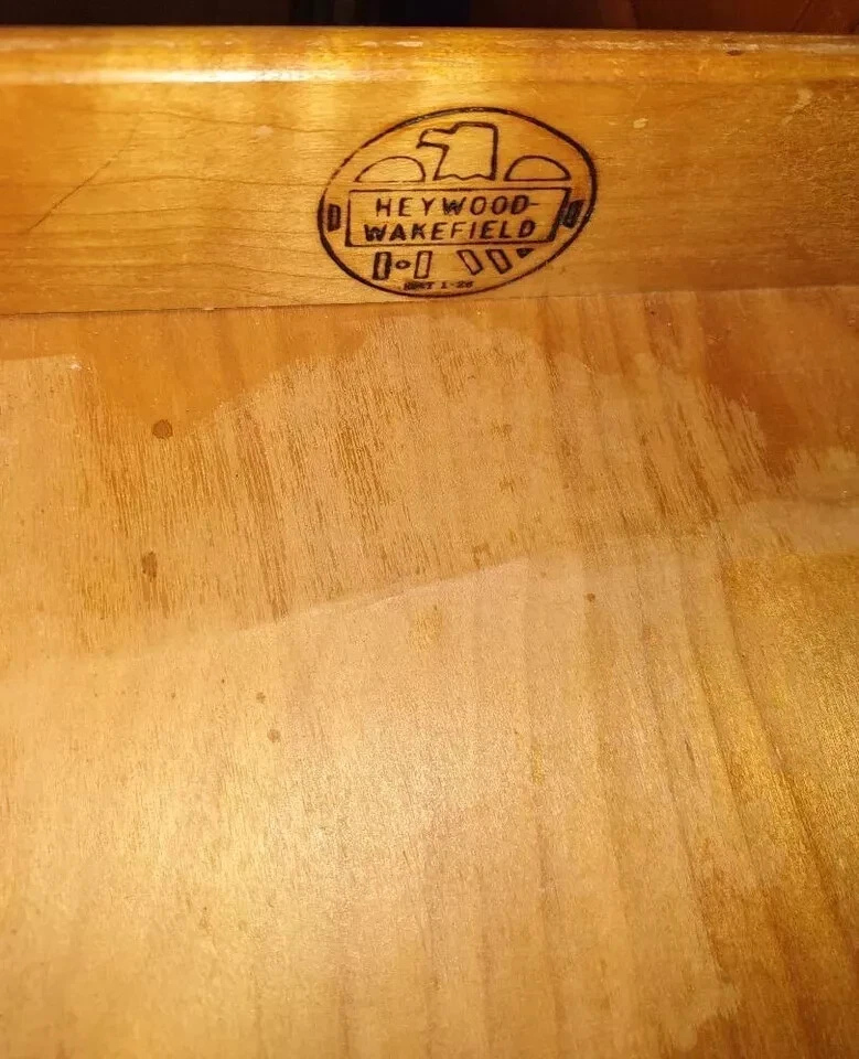 ESPEJO TOCADOR HEYWOOD WAKEFIELD ARCE TOCADOR Recogida local CAROLINA DEL NORTE Foto 2 de 4