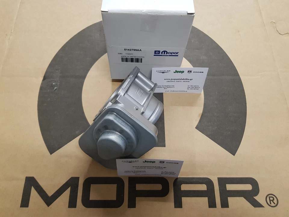 Diesel Throttle Body Jeep Liberty Cherokee 05-07 2.8 CRD New Mopar 5142799AA - Image 3 of 4