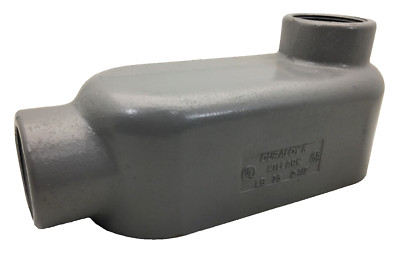 LB78 KILLARK 2-1/2 INCH HUB SIZE STYLE-LB FORM 8 RIGID CONDUIT BODY