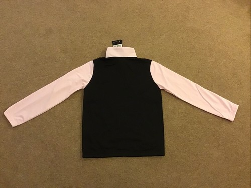 Nike Poly Futura Tracksuit Top Black In Unisex Youths Size L BRAND NEW - Picture 4 of 5