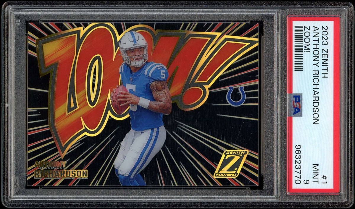 2023 Panini Zenith - Zoom! Anthony Richardson #1 (RC) for