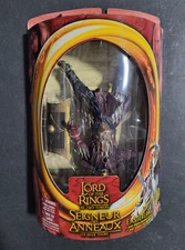 Easterling Warrior TRI LOGO 6" LORD OF THE RINGS ToyBiz RARE Upside Down VARIANT