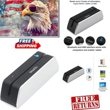 Multi-Track MSR X6 Bluetooth Card Writer | Portable Encoder for PCs & Mobile