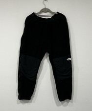 Vintage 90s The North Face Denali Fleece Pants Black USA Made Size L Full Zip