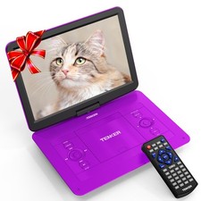TENKER Portable DVD Player 5-Hour Rechargeabl...