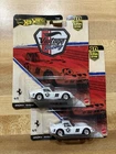 Hot Wheels premium vintage racing Ferrari 250 GTO Car Culture Lot Of 2