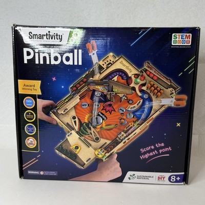 Smartivity Pinball STEM Engineering DIY Toy Kit Build Your Own Game Set Age 8+