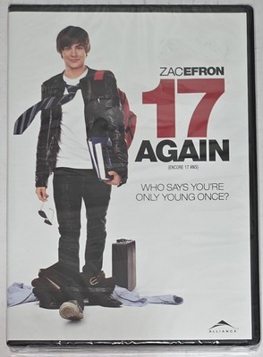 17 Again DVD Video Sealed Unopened Zac Efron Matthew Perry New Line Cinema 2009