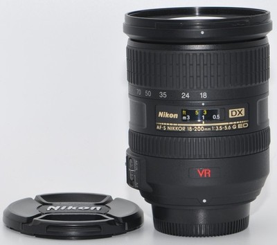Nikon Nikkor 18-200 mm F/3.5-5.6 DX G AF-S VR IF-ED Objektiv Defekt #e
