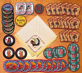 Lot of 48 Camp To Pe Ne Bee Pottawatomie Council Northern Indiana Council