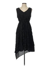 Simply Vera Vera Wang Women Black Cocktail Dress L