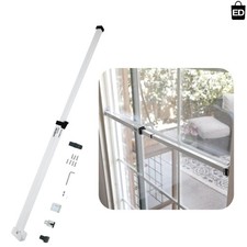 Adjustable Security Bar for Sliding Doors Child Proof and Durable