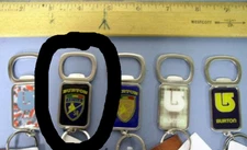 BURTON snowboard 2007 HIGHMARK keychain bottle opener Flawless New Old Stock