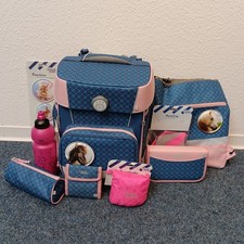 School-Mood Schulranzenset 7-teilig Champion Maxx Mila Pferd  - NEU plus Zubehör