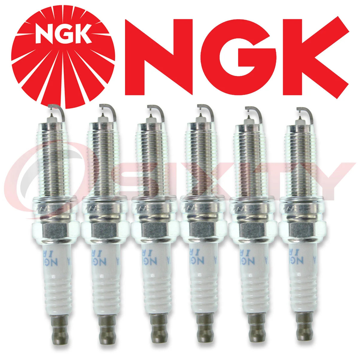 6 X NGK Laser Iridium Resistor Performance Power Spark Plugs DILZKR7A11G # 92924
