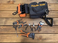 PALADIN NETWORK TECHNICIAN TOOL KIT TOTE LOADED 1559 PA8100 JACK TERMINATOR ETC