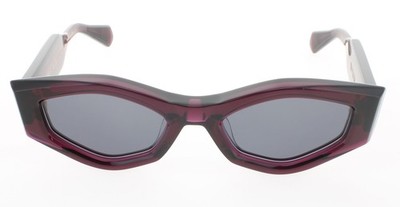 VALENTINO V TRE VLS 101B Sunglasses PURPLE / GOLD Frame GREY  display picture 3