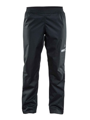 Craft Ladies Pants Ride Rain Pants W Rain Pants, Black, XXL