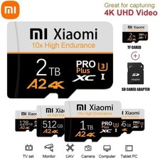 Micro Sd Xiaomi 2tb Scheda Di Memoria Sd Card Flash + Adattatore Sd