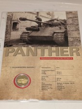 Sammlerpr&auml;gung Panther Panzerkampfwagen V/Sd. Kfz. 171 D - M&uuml;nze Nordisches Gold