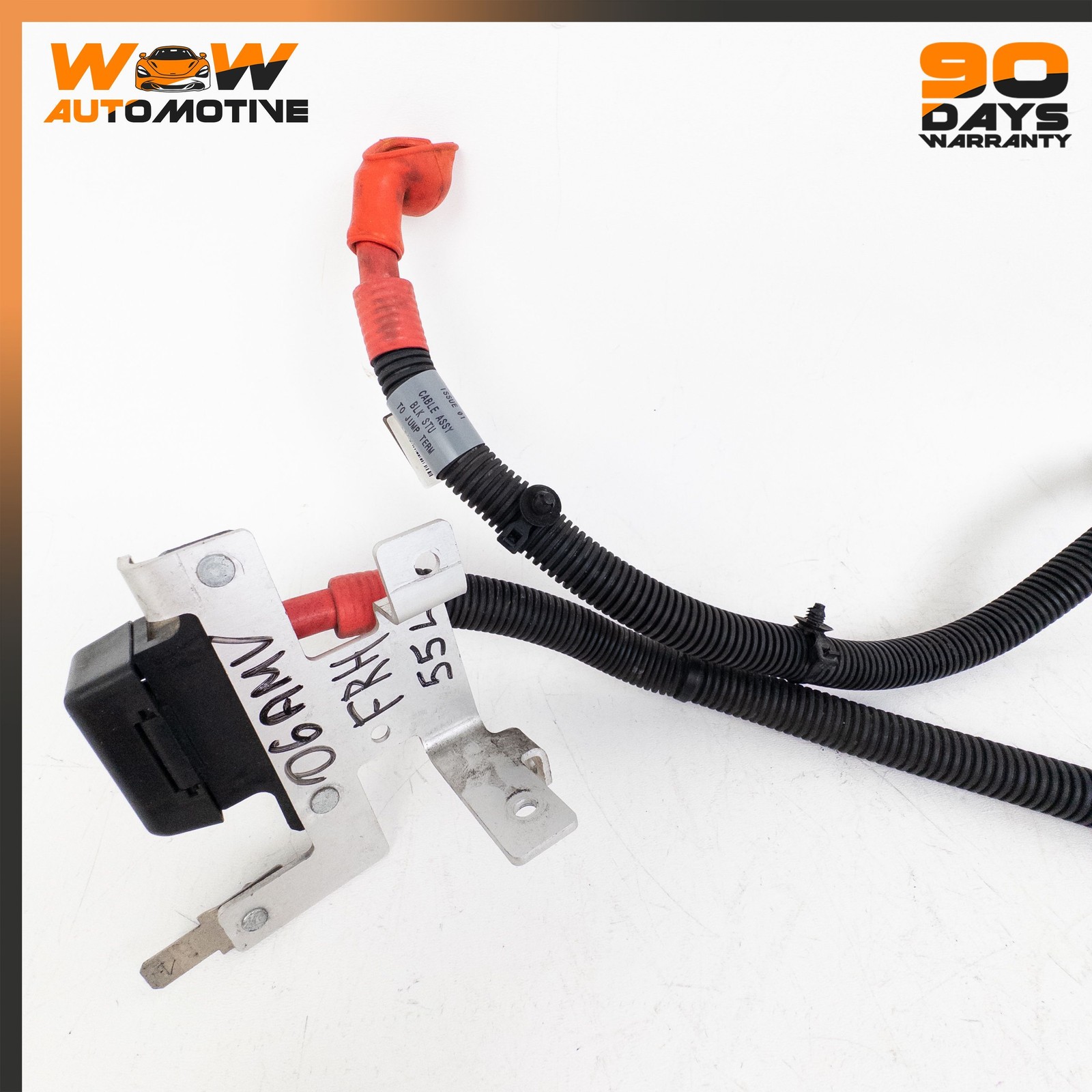 06-16 ASTON MARTIN V8 VANTAGE POSITIVE BATTERY CABLE WIRING WIRE HARNESS PAIR OE