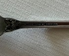 International Sterling Silver  Rose Lemon Fork 5 7/8”Small 3 prong Serving Fork — photo 4