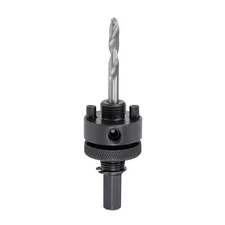 Hole Saw Arbor 7/16-Inch Shank for Hole Saw, Quick Change Mandrel 2 Locking Pins