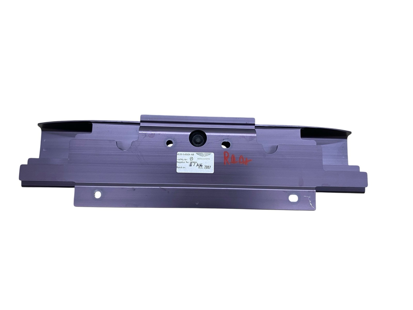 2006-2016 Aston Martin Vantage REAR TRUNK SILL SCUFF PLATE LATCH STRIKER PLATE