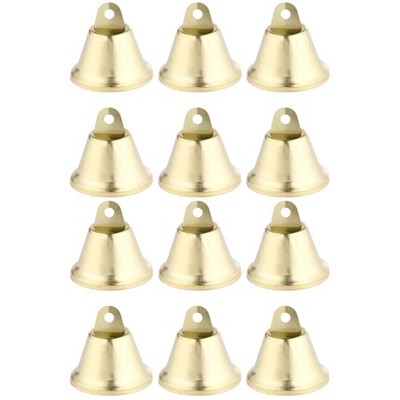  40 stücke metall jingle glocke glocke anhänger charms haustier halskette diy