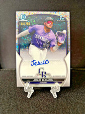 Jesus Bugarin 2023 Bowman Chrome Speckle Refractor Autograph #188/299 #CPA-JB