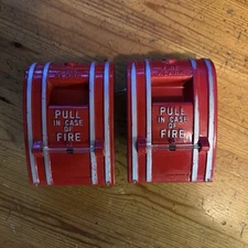 Edwards/Honeywell 270A-SPO Fire Alarm Pull Station w/ Break Rod TESTED & WORKING