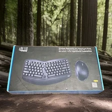 Adesso WKB-1150CB Easytouch Desktop Multimedia Keyboard and Mouse Combo