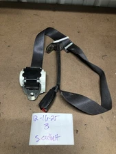 07-13 Chevy Silverado Sierra Extended Cab Rear Center Seat Belt Buckle Black #21