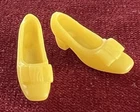 VTG Barbie Francie Doll 1960's MOD Era Squishy Marked Japan Yellow Bowed Shoes