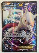 Carta Pokémon Mewtwo EX XY125 Holo Full Art Stella Nera Promo Pokémon