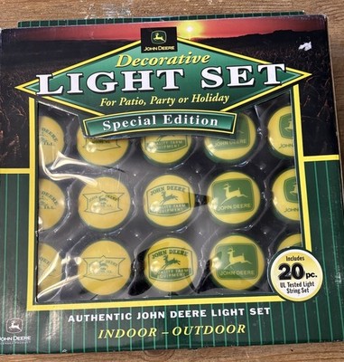John Deere Decorative Light Set Special Edition, for Parties or Xmas, NIB